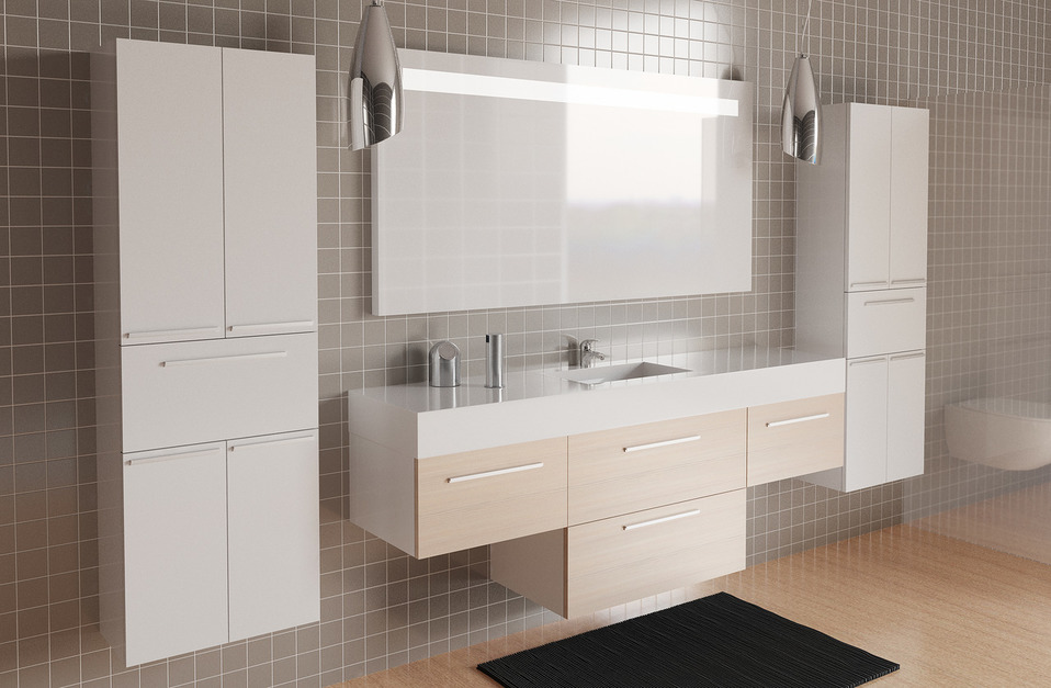 Столешница с раковиной Kolpa San Modul Consept 3