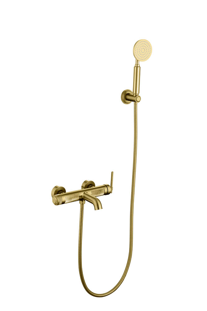Смеситель для ванны Boheme ETERNA MATT GOLD 173-MG