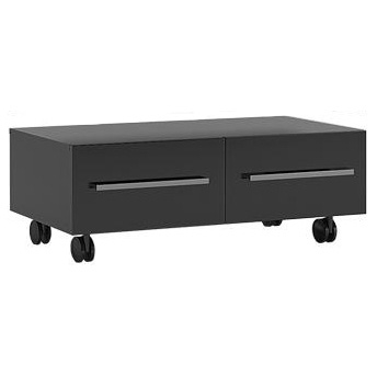 Тумба Aquanet Верона 90 подкатная черная