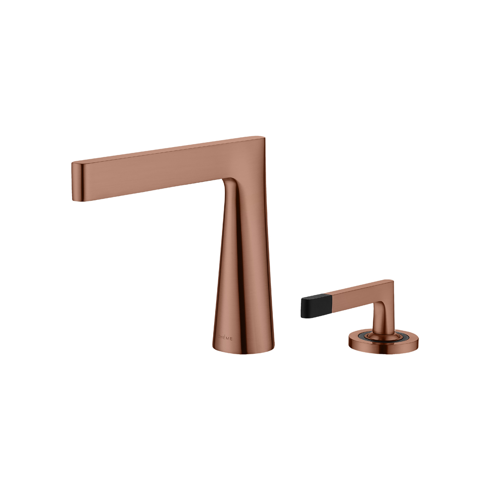 Смеситель Boheme Duo для раковины, 2х-позиционный COPPER BRUSHED 161-CB