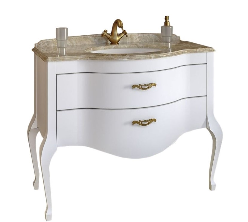 Тумба Ellen plus 100 M-V bianco (белый)