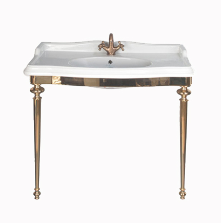 Консоль под раковину Tiffany World Bristol TWBR874.3oro золото