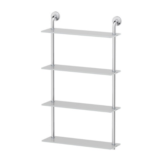 Полка Ellux Elegance ELE 048 4-х ярусная, 50 см