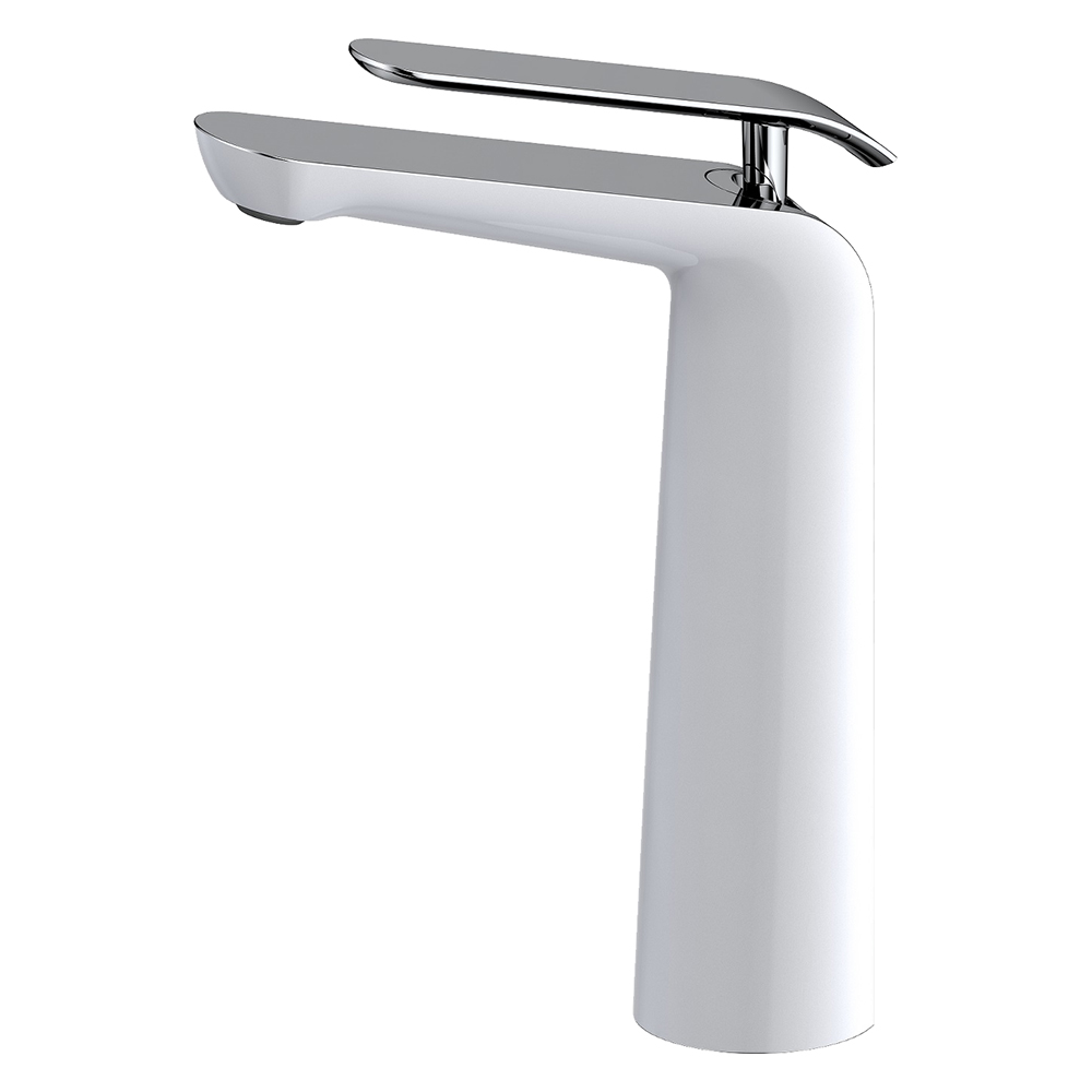 Смеситель для раковины-чаши Timo Olivia 3211/00-16F хром-белый