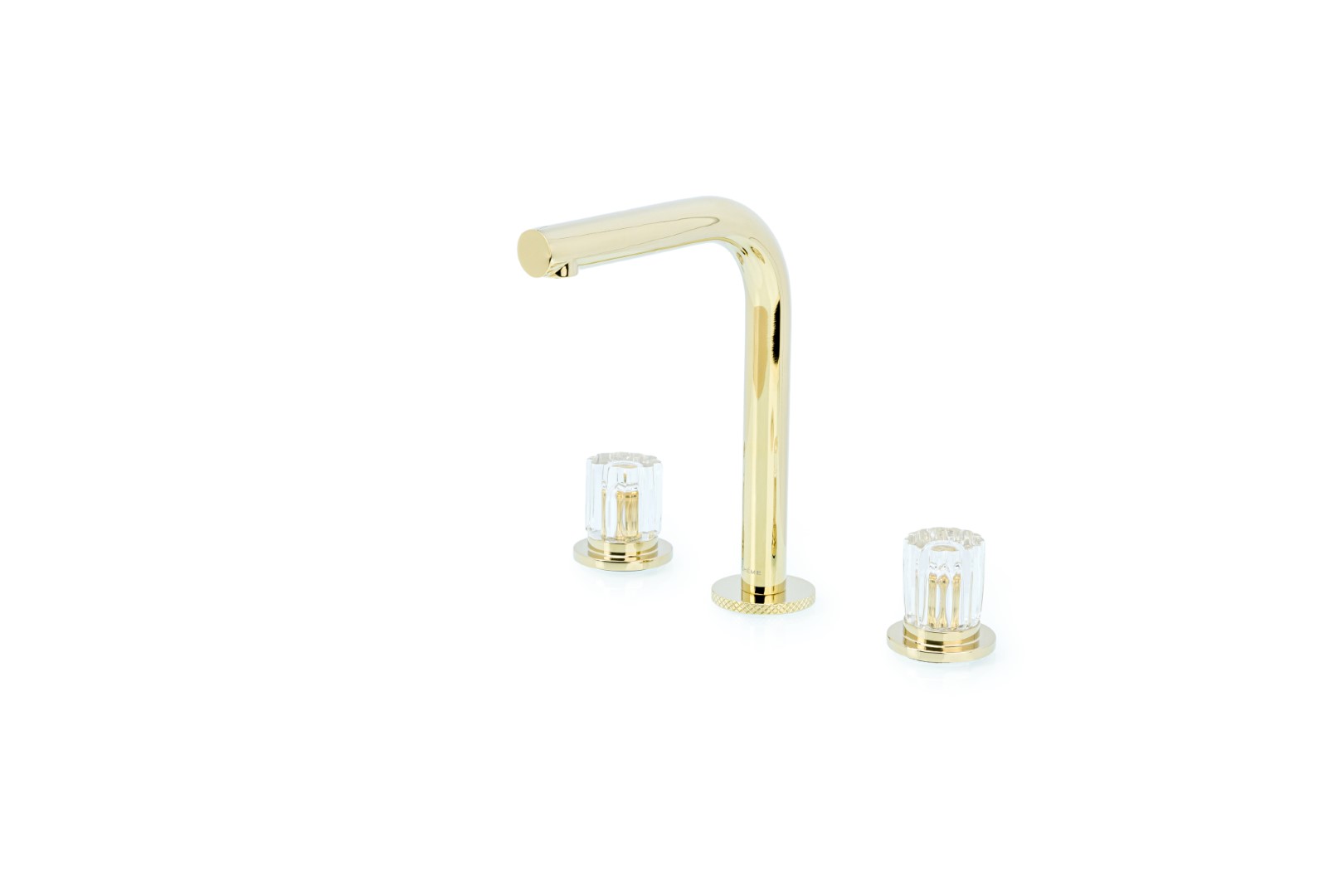 Смеситель на столешницу Boheme ELEGANTE на 3 отв. GOLD 152-G-EL