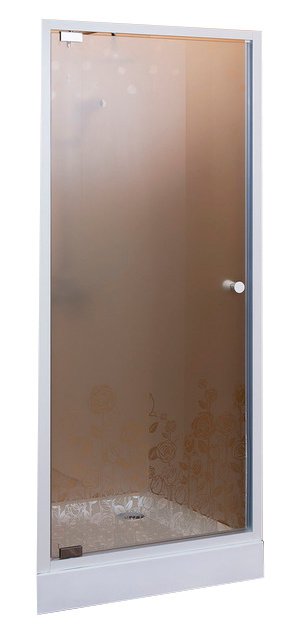 Душевая дверь в нишу Cezares ROSA-BA-1-80-RO-Bi