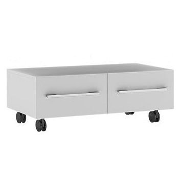 Тумба Aquanet Верона 90 подкатная белая