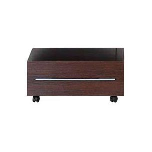 Тумба Aquanet Нота 75 подкатная венге