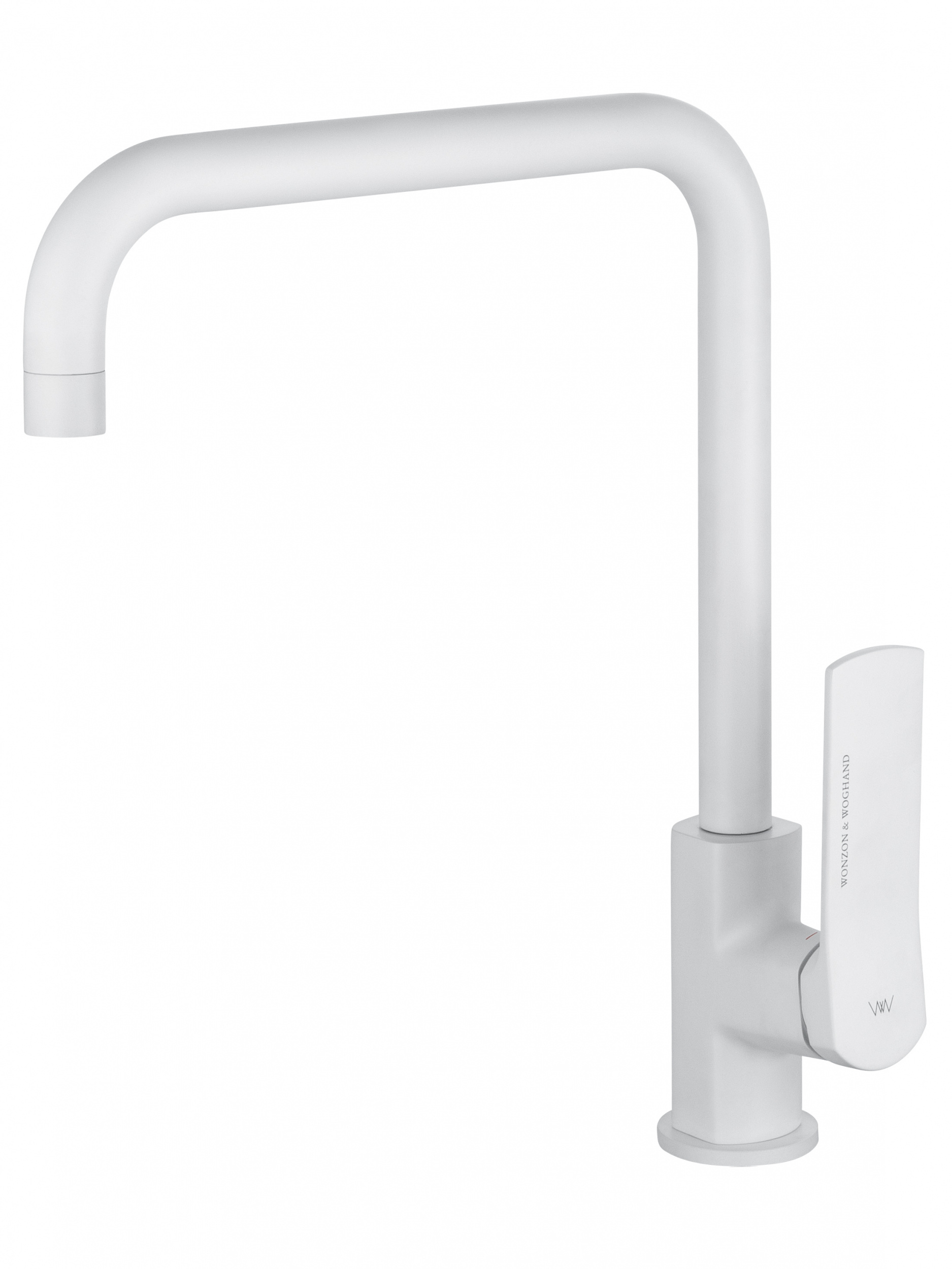 Смеситель для кухни WONZON & WOGHAND, Белый матовый WW-L1006-MW