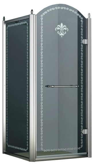 Душевой уголок Cezares Retro A1 90 CP Br R
