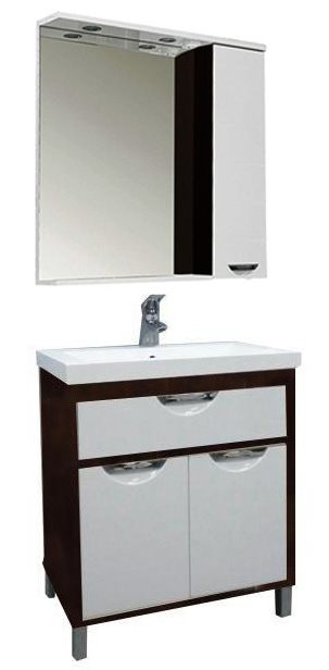 Мебель для ванной Aquanet Гретта 75 венге