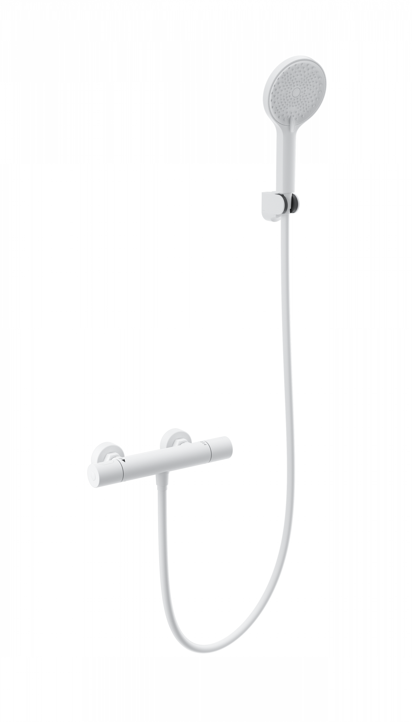 Смеситель для душа с термостатом WONZON & WOGHAND INN1, Белый матовый WW-B3013-A-MW