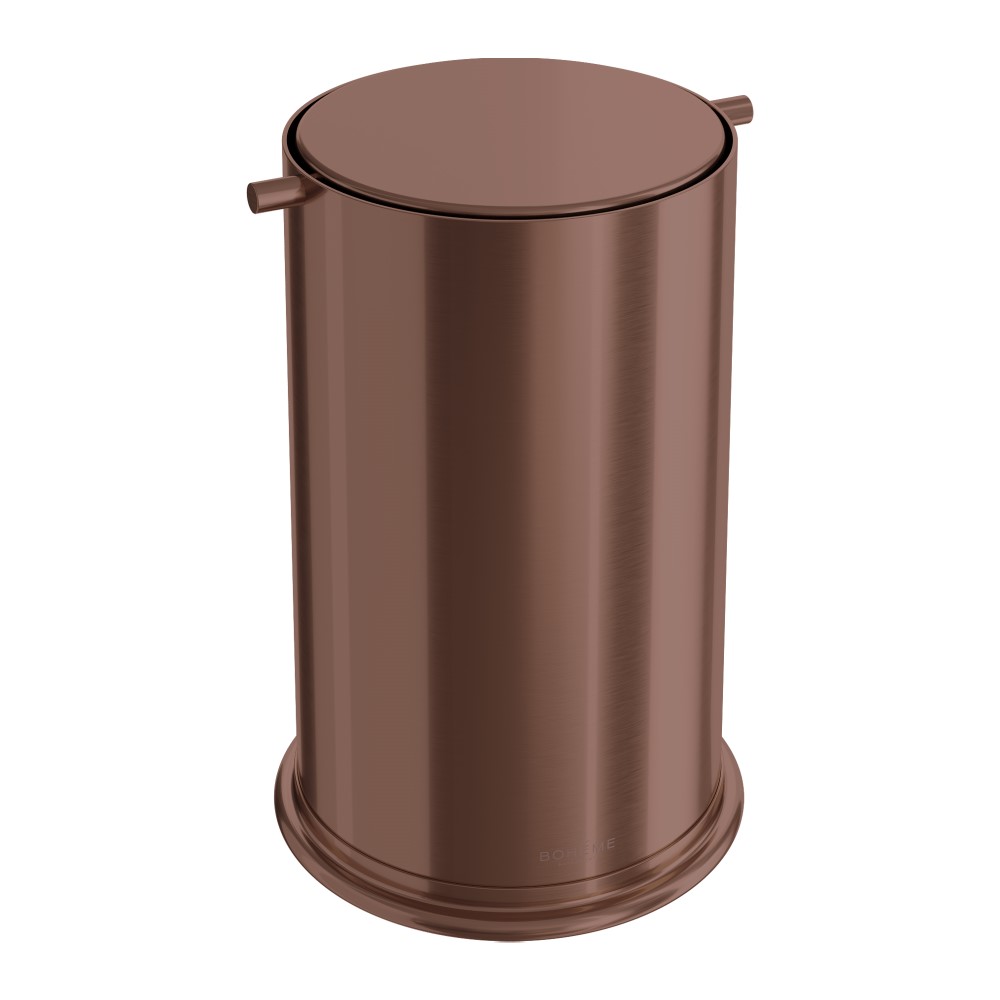 Ведро для мусора с вращающейся крышкой Boheme Copper Brushed 10916-CB