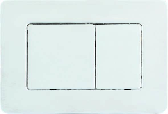 Кнопка для инсталляции, нерж.сталь Boheme MATT WHITE 650-MW