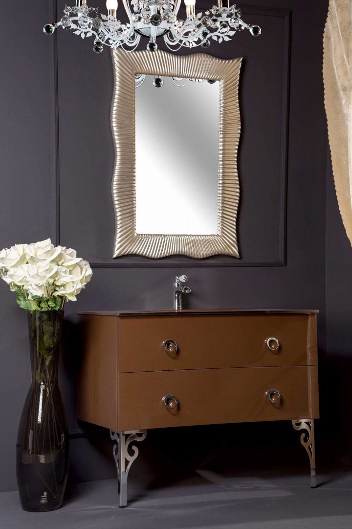 Тумба Armadi Art NeoArt 100см*48 (52) DARK BROWN 831-100-DB