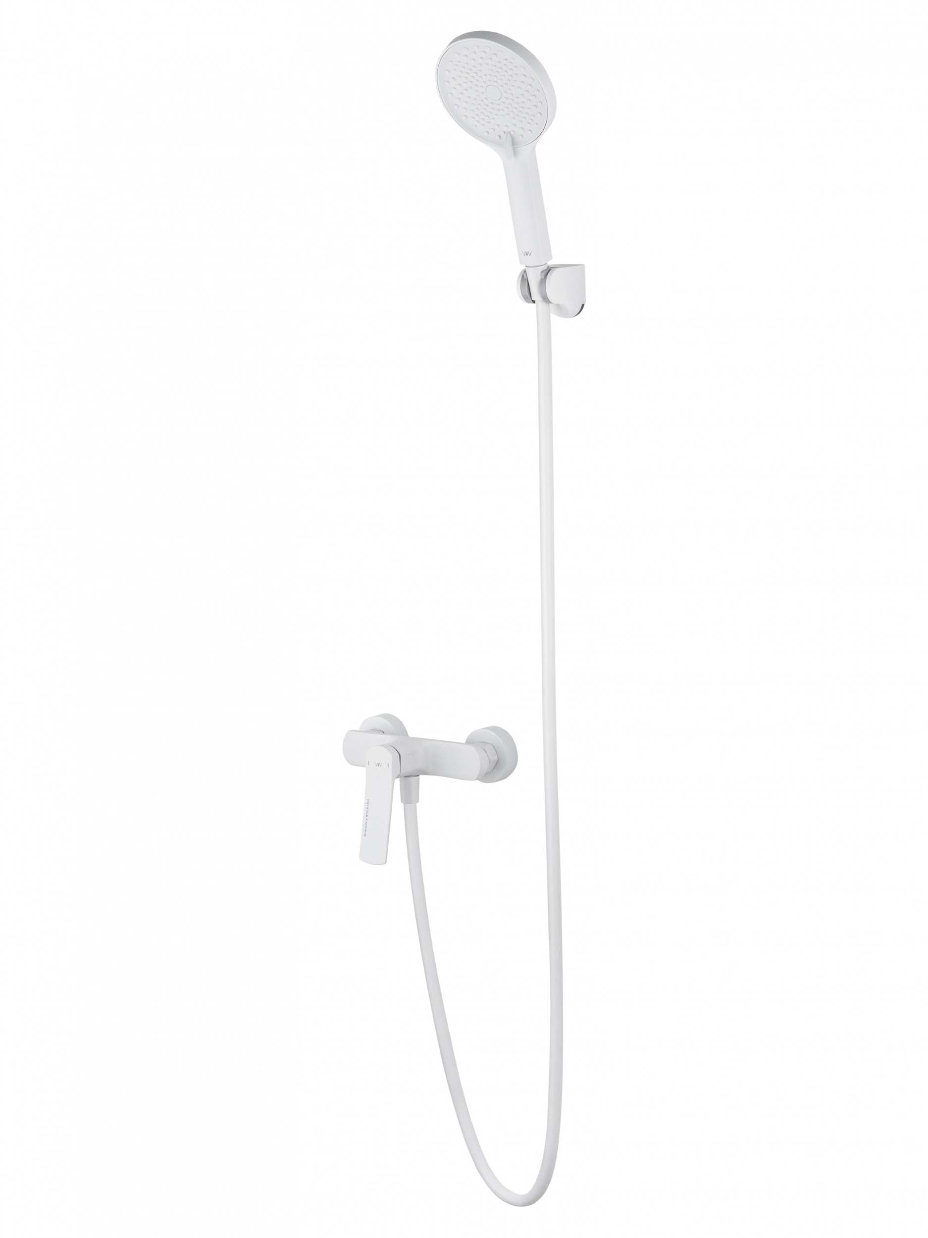 Смеситель для душа WONZON & WOGHAND, Белый матовый WW-B2585-MW