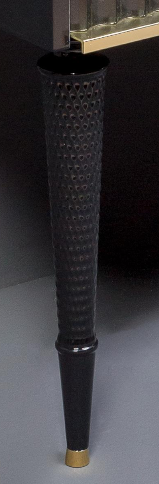 Ножки Armadi Art DENTI черные (пара) 35,5см 847-B-35