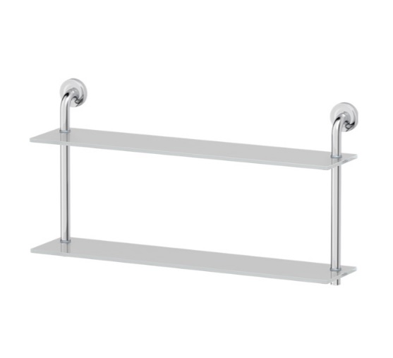 Полка Ellux Elegance ELE 038 2-х ярусная, 70 см