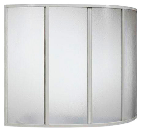 Шторка на ванну Bas Лагуна (4 ств. пластик)