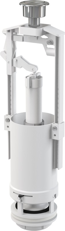 Сливной механизм со стоп-кнопкой ALCAPLAST A2000-CHROM