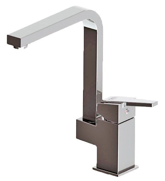 Смеситель GPD Ritmo MTE85 для кухонной мойки