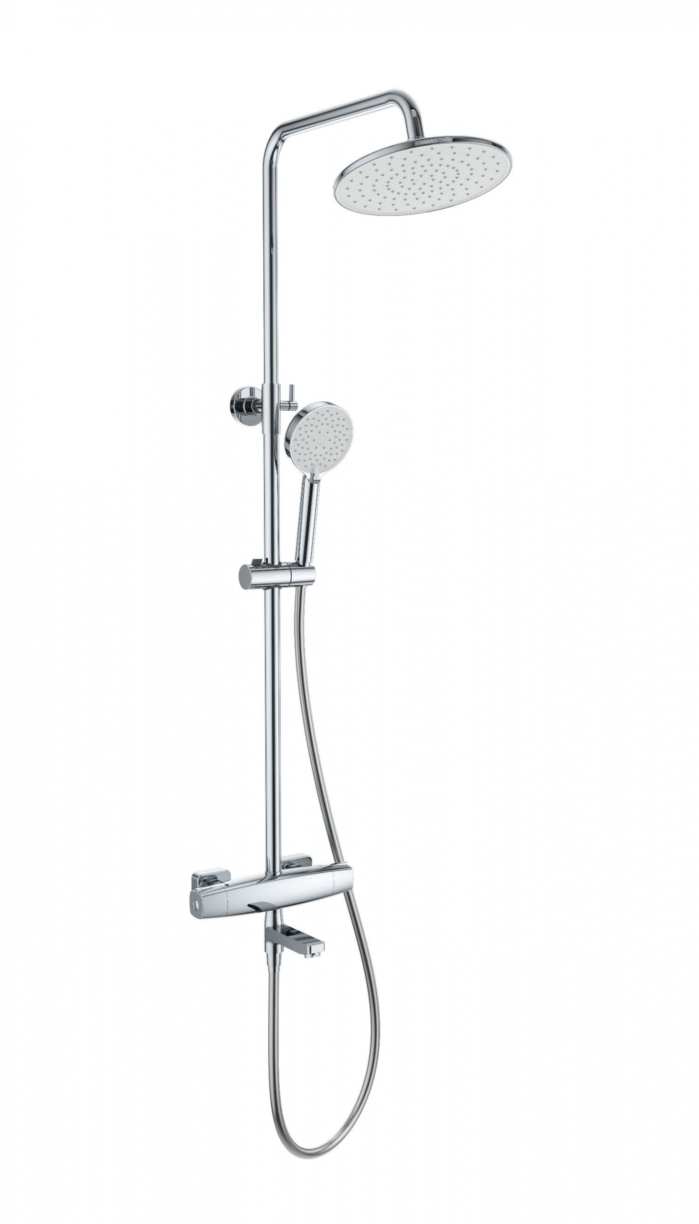 Душевая система с термостатом WONZON & WOGHAND NEO, Хром WW-B3035-A3-CR