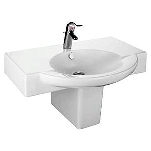 Раковина Jacob Delafon Presquile E1343 полувстраиваемая