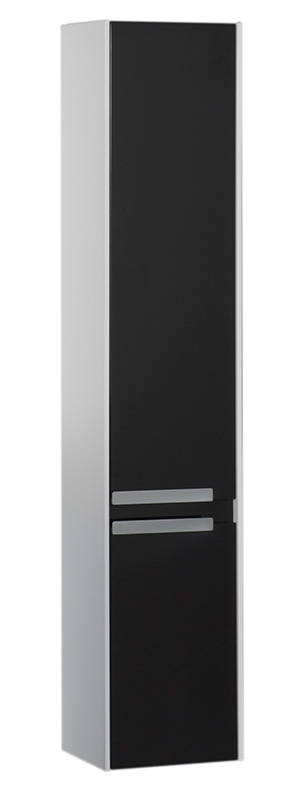 Шкаф-пенал Aquanet Тиволи черный