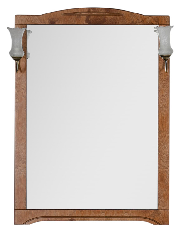 Зеркало Aquanet Луис 80 NEW темный орех