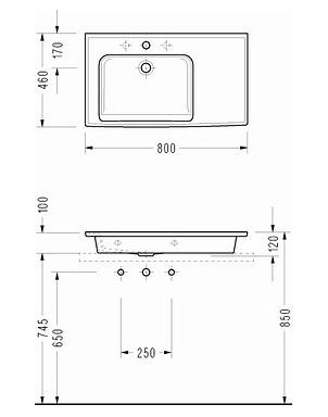 Раковина Serel 1644