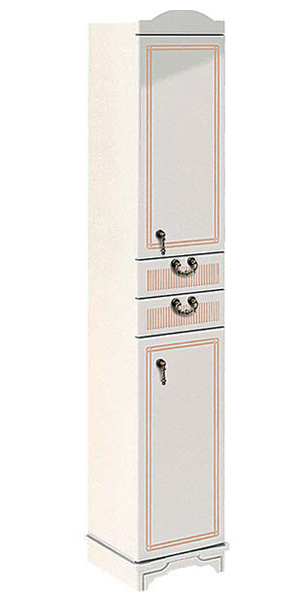 Шкаф-пенал Aquanet Луис белый