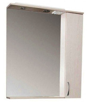 Зеркало-шкаф Aquanet Донна 80 беленый дуб