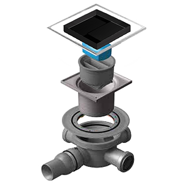 Confluo Standard Dry 2 Ceramic Точечный трап PESTAN