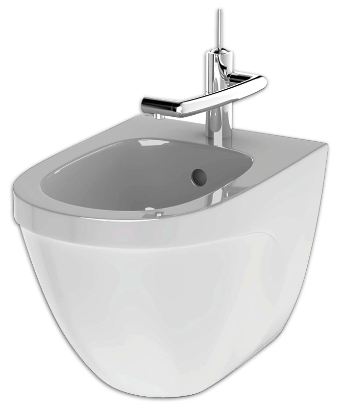 Биде подвесное Am.Pm Drive белое глянцевое