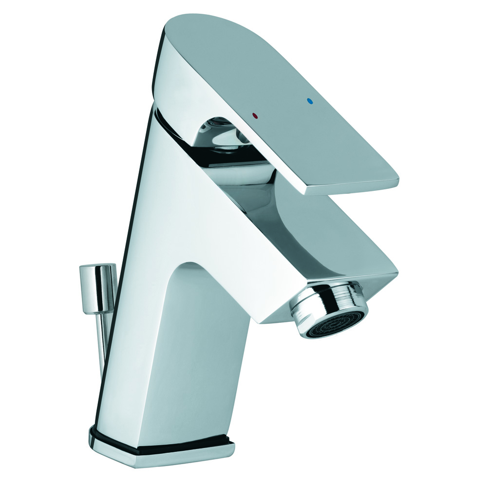 Смеситель для раковины Jaquar Lyric LYR-CHR-38051B со сливным гарнитуром