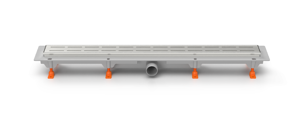 Водоотводящий желоб ALPEN-MCH Line CH650/50LN с рамкой