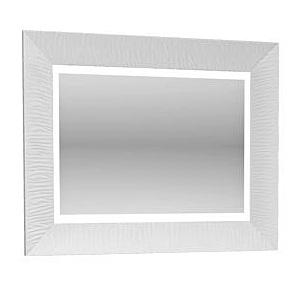 Зеркало Aquanet Мадонна 90 белое