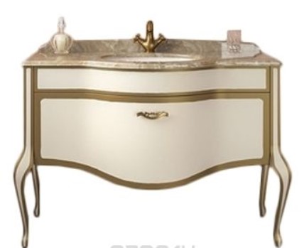 тумба Ellen plus 120 M-V1 9001-G (9001 с золотом)