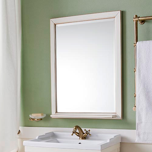 Зеркало Caprigo Альбион 60/70  BIANCO Light Vintage