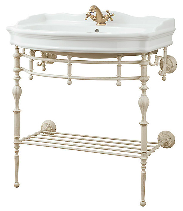 Консоль Caprigo 7060/80 белое золото