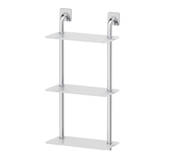 Полка Ellux Avantgarde AVA 040 3-х ярусная, 30 см