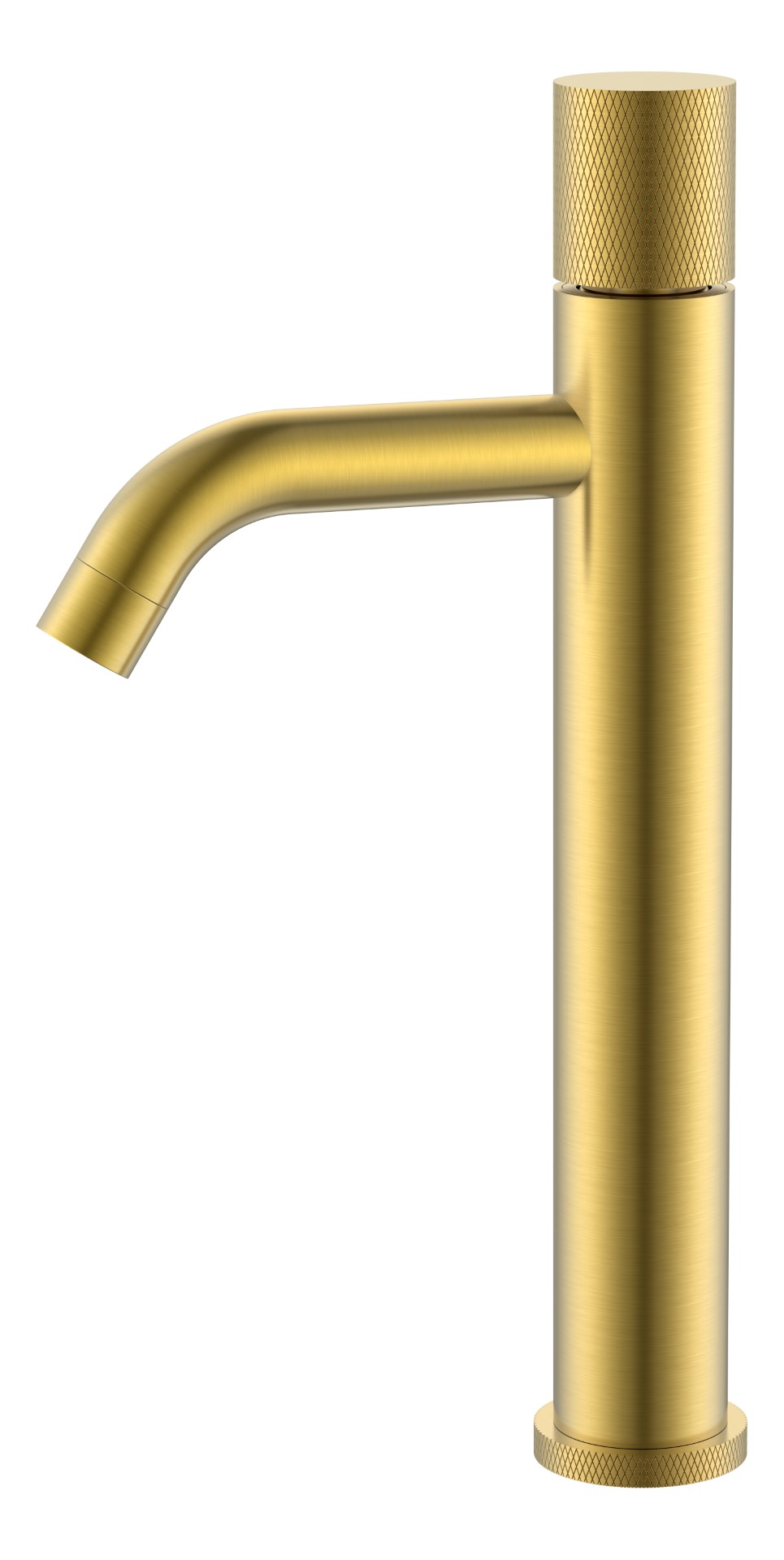 Смеситель Boheme STICK для умыв. выс. Mat Gold с ручкой TOUCH 122-MG.2