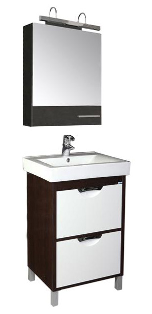 Мебель для ванной Aquanet Гретта 50 венге