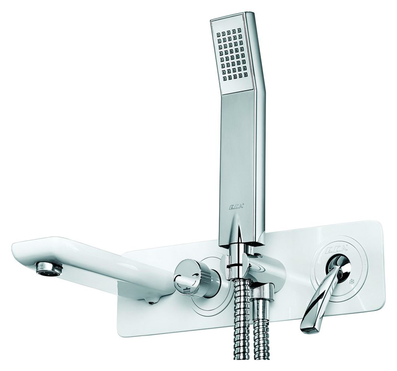 Смеситель E.C.A. Novita 104101130 для ванны с душем