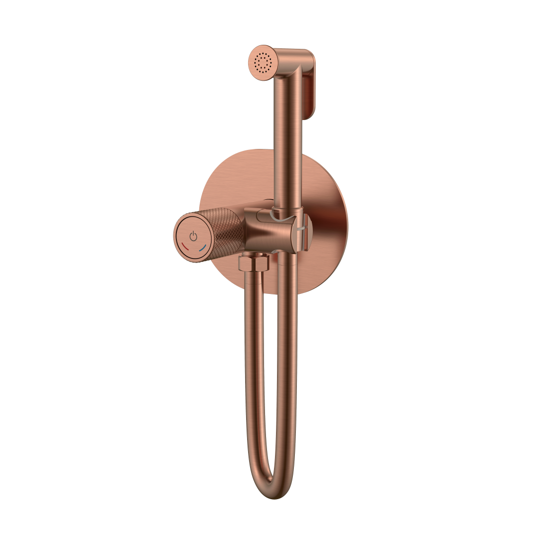 Смеситель гигиенический Boheme TECH Copper Brushed 157-CB