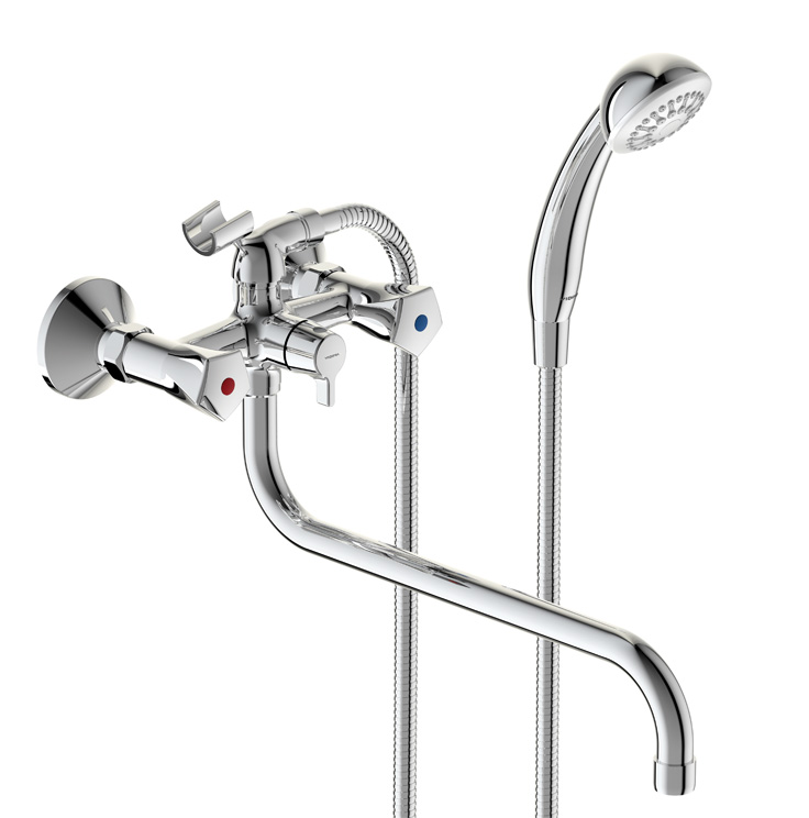 Смеситель Vidima Life BA363AA для ванны с душем