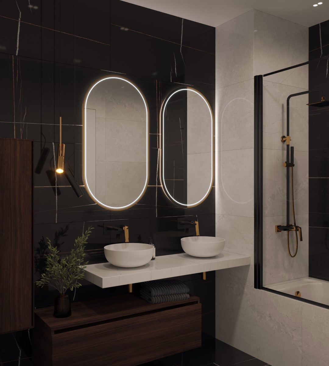 Столешница прямая Armadi Art FLAT CALACATTA 1410*460*70 869-140-CLCT