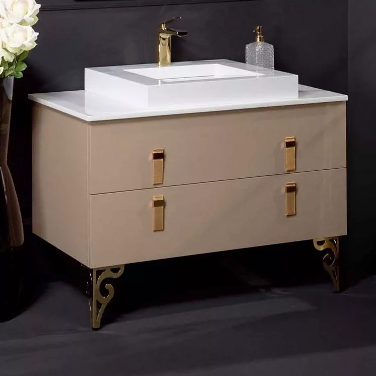 Тумба Armadi Art NeoArt 110см*48 (52) CAPUCCINO 831-110-CP