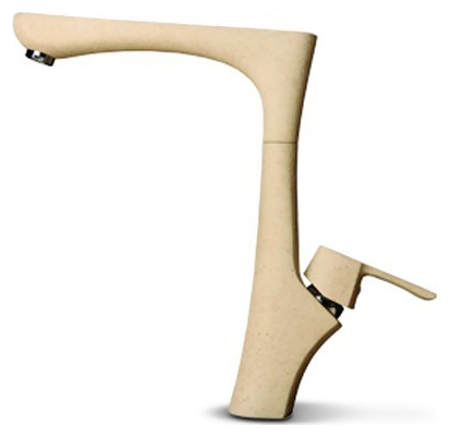 Смеситель GranFest 3923 для кухонной мойки бежевый