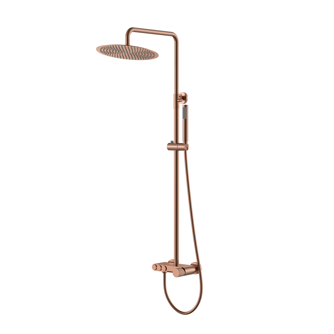 Стойка для душа Boheme STICK COPPER BRUSHED LINEA 128-CB.3